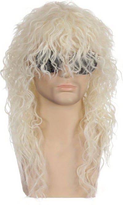 Bovista Pruiken Heren - Haarstuk - Pruik Man - Mannen - Wig - Carnaval - Licht Blond