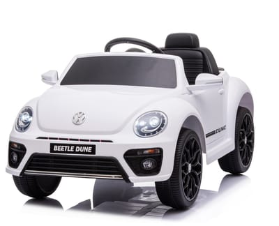 Volkswagen Dune Beetle 12V Kinderauto Wit