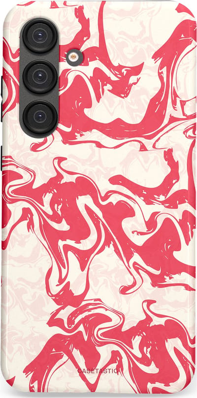 Casetastic Hoesje Geschikt voor Samsung S25 Plus - Stijlvolle Beschermende Duo-layer Case - Marshmellow Explosie
