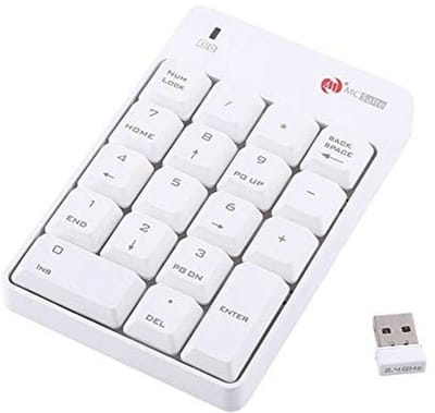 Draadloos USB Numeriek Toetsenbord - 18 Toetsen voor Laptop en PC