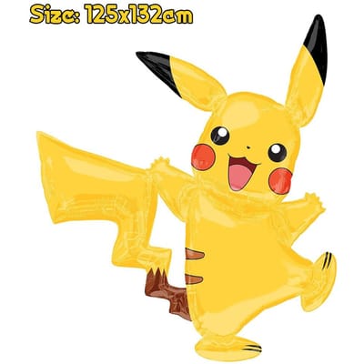 Pokemon Verjaardag Decoratie Viering Cadeau Enorme Charizard Pikachu Aluminium Folie Ballon Cadeaus voor Gasten Kinder Verjaardagsfeest Benodigdheden