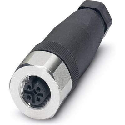 Phoenix Contact 1553242 Sensor/actuator connector, niet geassembleerd M12 Aantal polen (sensoren): 4 Bus, recht 1 stuk(s)