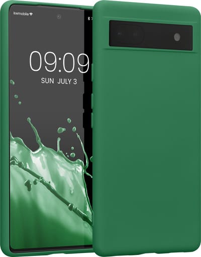 kwmobile telefoonhoesje geschikt voor Google Pixel 6a - Hoesje voor smartphone - Back cover in elfengroen