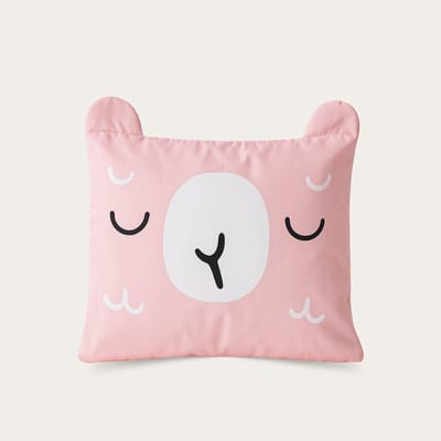 HappyBed Lizzy Lama Kinderkussensloop 1 stuk - 60x70 cm - 100% Katoen - Kussensloop kids - Ultieme slaapcomfort
