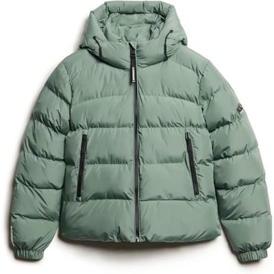 Superdry HOODED SPORTS PUFFER JACKET Dames Jas - Maat L