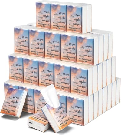 Zakdoekjes Pakjes - Mini Tissues - Voor Onderweg - 3-Laags Comfort - 100 Pakjes - Mix