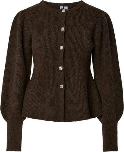 Pieces gebreid vest PCANNIE