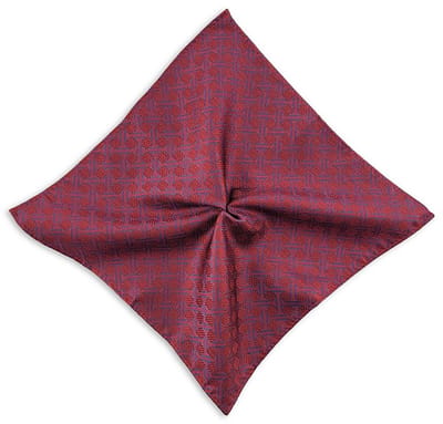 Sir Redman - Pochets - pochet Sottile Bordeaux - bordeauxrood / blauw