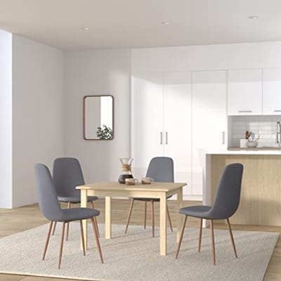 Massieve eettafel 60 x 90 cm - Handgemaakt van grenenhout voor keuken en woonkamer