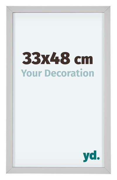Your Decoration - Fotolijst 33x48 cm - Aluminium - Wit - Virginia