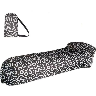 Strandstoel Lucht Draagbaar Opblaasbaar Bankbed Meubels Rust Verstelbare Stoel Kampeeruitrusting 2 Persoons Buiten Tuin Loungers Decor 205x70cm