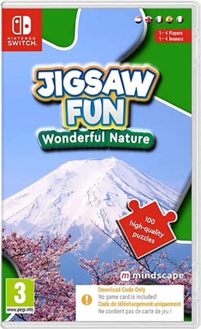 Jigsaw Fun: Wonderful Nature (Code in A Box) - Nintendo Switch - Puzzle