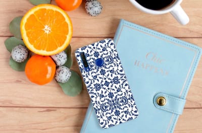 Honor 20 Lite TPU Case Flower Blue