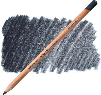 Derwent Lightfast Potlood - Midnight Black LF1