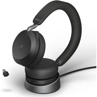 Jabra Evolve2 75 MS - Bluetooth Headset - Met Microfoon - Zwart