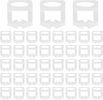 800 Stuks 1mm Tegel Niveau Clips, Tegel Niveau Systeem Spacers voor Professionele Tegel en Steeninstallatie, Perfect voor DIY Projecten en Verbeterde Tegeluitlijning