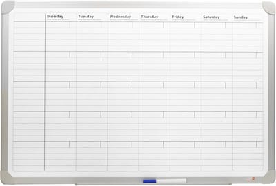 DESQ Maandplanner | Magnetisch | Aluminiumframe | 60 x 90 cm