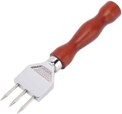 Dailygoods- IJshamer Roestvrij Staal - IJsbreker - IJsvervormer - Handgereedschap - Duurzaam - Comfortabel in gebruik - Ijskrabber