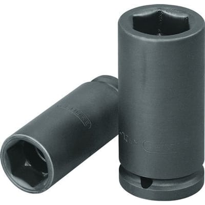 77mm Krachtdop voor 10mm Zeskantschroeven Met Vierkante Aandrijving 1/2" (12,5 mm)