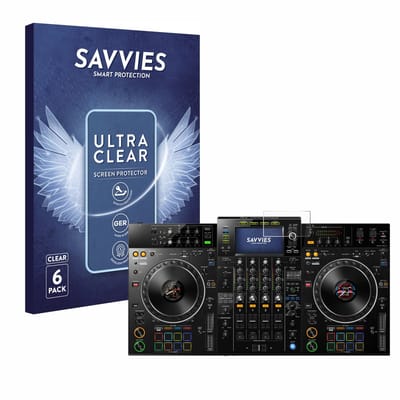 Savvies - Screenprotector voor Pioneer XDJ -XZ - Folie Beschermfolie transparant 6 Stuks