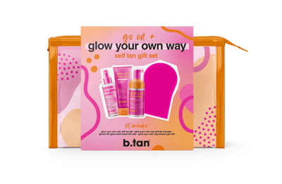 B.Tan B.Tan Glow Your Own Way Gift Set 100 ml + 100 ml + 100 ml + 1 st