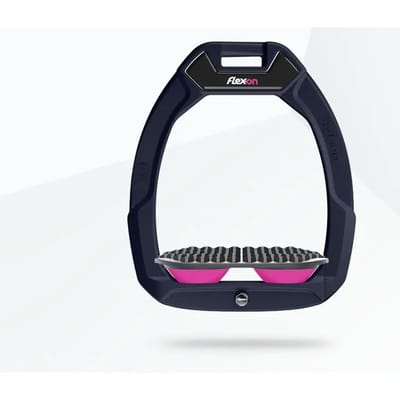 Veiligheid stijgbeugels Endurance Aluminium/Grijs/Roze Flex-On Safe-On