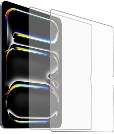 ChiGuard Matte Screenprotector 2x geschikt voor Apple iPad Pro 13 2025 M5 / 2024 M4 Screenprotector - Anti-fingerprint - Curved - GuardCover