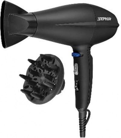 Zephir ZHB2002 haardroger 2200 W Zwart