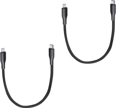 20w Kabel geschikt voor iPhone - Lightning naar Usb C - 30cm kort