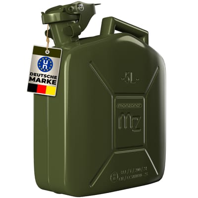 Monzana Jerrycan - Metaal - 5 liter Groen