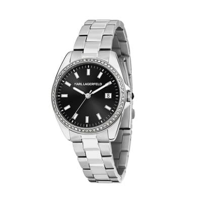 Karl Lagerfeld Round Essentials R0553101511 vrouwen horloge