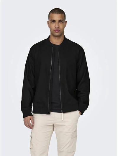 Only & Sons Kent Otw Jas Zwart L Man