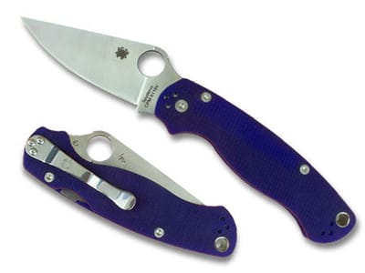 Spyderco Zakmes Paramilitary 2 Dark Blue CPM S30V PE