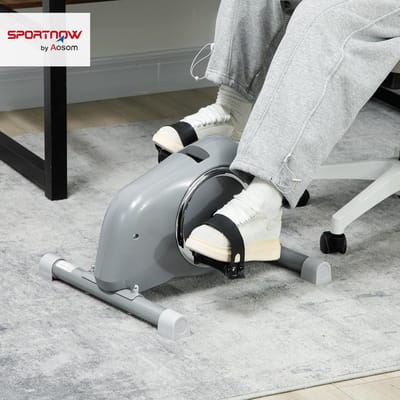 Mini Fietstrainer met 8 Weerstandslevels en LCD Scherm voor Thuis, Kantoor en Gym