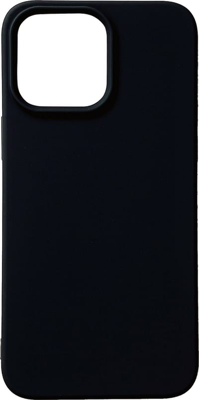 Casemania Hoesje Geschikt voor Apple iPhone 14 Pro Max - Zwart - Extra Stevig Siliconen Back Cover