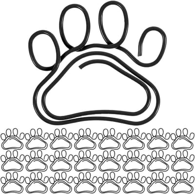 50 Stuks Schattige Hondvormige Paperclips voor Journaling, Scrapbooking en Kantoorbenodigdheden - Perfect voor Creatieve Projecten en Bruiloften
