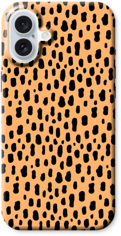 Case Company® - Hoesje geschikt voor iPhone 16 Plus hoesje - Panter - Tough Case - Maximale Bescherming alle Kanten en Schermrand