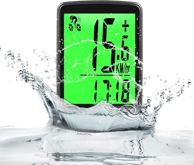 SnelShoppen - Draadloze Fietscomputer met Achtergrondverlichting, IPX6 Waterdicht, Automatische Start/Stop, 24 Functies, Snelheidsmeter en Afstandsmet