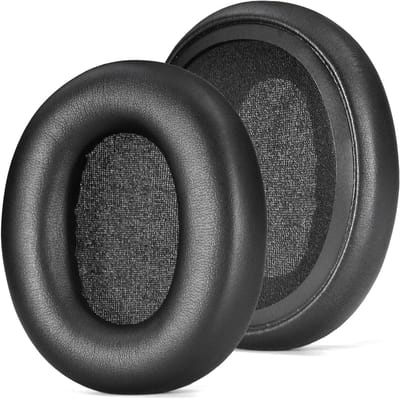 Vervangende Oorkussens voor Over-Ear Noise Cancelling Hoofdtelefoons, Zacht Proteïne Leer, Comfortabele Geluidsisolatie en Geschikt voor Crusher ANC2