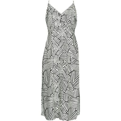 Lange Jurk Superdry VINTAGE MIDI HALTER SLIP DRESS