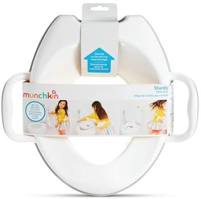 Stabiele Toiletverkleiner voor Kinderen met Handvatten en Voetjes - Ideaal voor Zindelijkheidstraining
