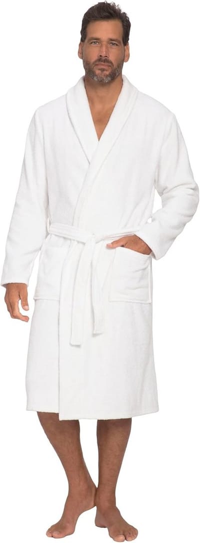 Heren Badjas van Badstof - Comfortabele en Warme Badhuis