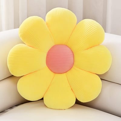Grote Bloem Kussen Zacht Pluche voor Bank en Stoel Decoratie