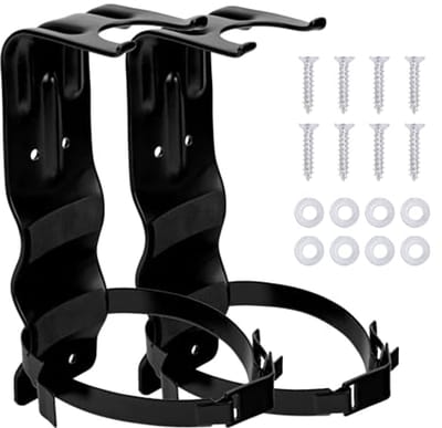 2 Pack Wandbeugels voor Brandblussers - Heavy Duty Metalen Beugel voor Thuis en Auto