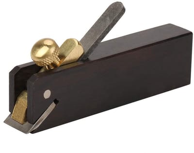 Allecto - Houtbewerking Vliegtuig - Mini Vliegtuig - Handgereedschap voor Houtbewerking - Ebenhout - Houtsnijwerk - Houtbewerking - Voor Hobbyisten...