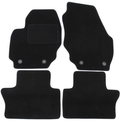 Vloermatten - Volvo - V70 - Zwart velours - 4 stuks - Precieze pasvorm
