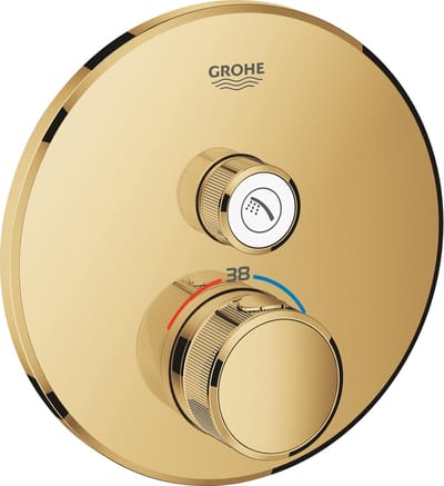 GROHE Grohtherm Smartcontrol inbouw douchekraan - goud (cool sunrise)