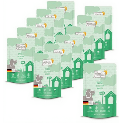 MjAMjAM - Quetschie - Insect met sappige kip 125g*12