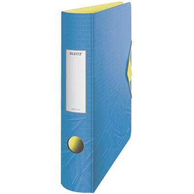 Leitz 180° Active Urban Chic PP Ordner Voor 350 Vel - Map voor A4 Documenten - Rugbreedte Van 65mm - Blauw
