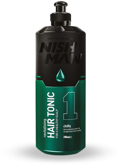 Nishman Hair Tonic No.1 Chilly Revitaliserend Scalptonic voor Heren 200ml